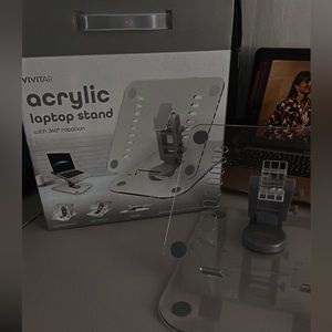 Brand New:Acrylic laptop stand